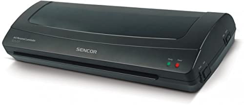 Sencor SLA 201 Persönliches Laminiergerät A4, Zum Laminieren von Dokumenten und Fotos bis zum Format A4, Für Folien von 150 bis 250 Mikron