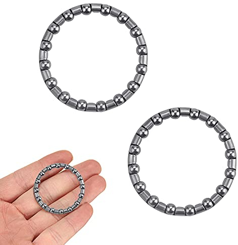 STCRERAG 10 Stück Fahrrad Kugellager Steuersatz Kugelring Vorderrad Käfigkugellager 37mm Käfig Kugellager Lenker Lenkkugellager Stahl Ball Retainer mit 16 Kugeln für Steuerlager