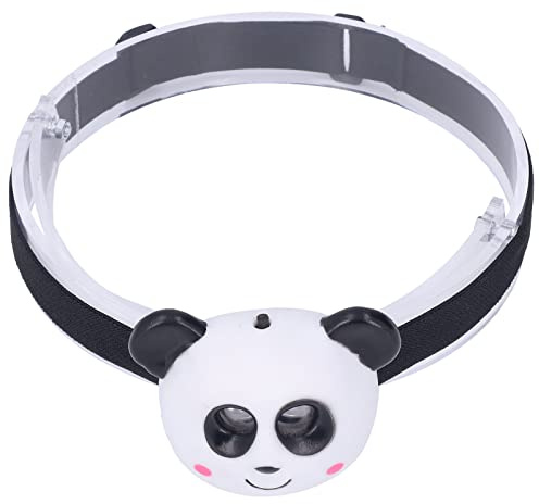 LED Animal Headlight Cute Cartoon White Light Portable Kids Headlamp para ni?os Acampar al aire libre,Linterna frontal, Correr, Senderismo, Pesca, Trotar