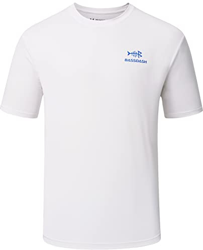 Bassdash Herren T-Shirts Kurzarm UPF 50+ Angelshirts Performance UV-Sonnenschutz Wandern Atmungsaktives Schnelltrocknendes