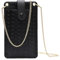 KBRPEY Mini Borsa Tracolla per Cellulare Adornare Borse Mano PU Pelle con Patta Porta Cellulare da Collo Borsa a Tracolla Cinghie Regolabili Staccabili, Borsa Tracolla Donna Piccola