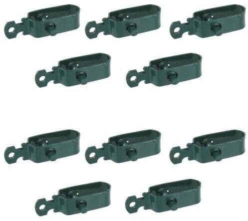 Garmix Drahtspanner Zaunspanner Zaundraht Spanner Seilspanner Sets in 2 Farben 3 Größen (Grün 130mm 10 Stück)