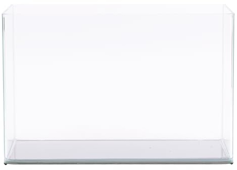 Curved Garden Tank Panorama | Kleines Aquarium aus Glas | Nano Glasbecken | Premium Aquascaping Aquarien | 15 Liter - 36x19x23cm