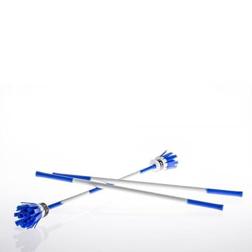 Play - KIT Baton du Diable FLOWERSTICK Power + Baguettes, Bblanc Bleu