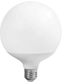 GASIASHOP SRL UNIVERSO G125-24W LAMPADINA LED E27 24W GLOBO G125 2500 LUMEN 3000K 4000K 6500K (BIANCO CALDO)