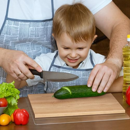 Non Slip Pads for Cutting Boards, Clear Grip Mat Under Cutting Boards, | Secure Anti Slip Mats for the Perfect for Chefs and Home Cooks, Dishwasher Safe（10 x 15 Inch,1 Pad)