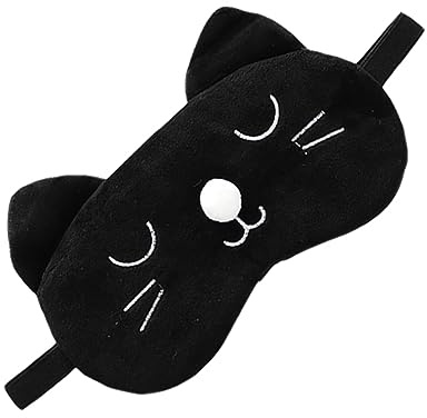 COLLBATH Schlafmaske Cartoon Panda Augenbinde Aus Leichtem Weichem Material Mit Elastischem Gummiband Für Reisen Und Zuhause Zum Lichtblockieren
