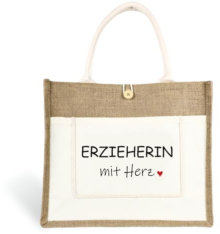 Anicy Jutebeutel Personalisiert Jutebeutel zum Bemalen, Jutetasche shopper Tote Bag Jutetaschen Geschenke