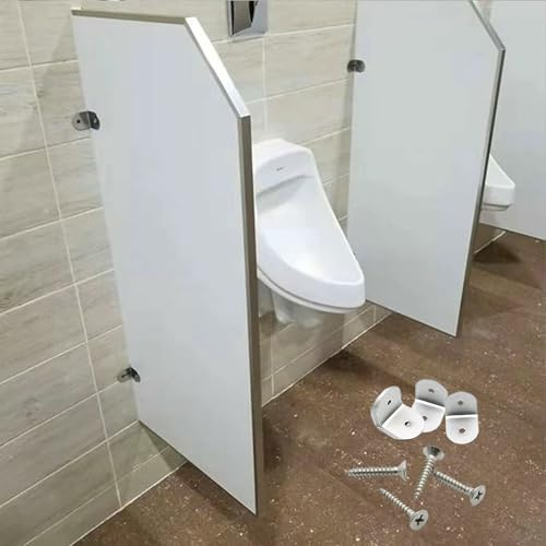 Pantalla divisora de privacidad para orinario de pared, división de inodoro para escuelas y baños públicos que mejora la privacidad y la higiene en zonas de alto tráfico
