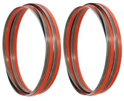 2 st 3550x16mm / 140x0.6 långa bandsågblad 4 TPI sågblad