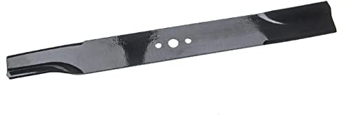vhbw Ersättningskniv, ersättning för McCulloch 65833, 5324067-12, 532406712, 532-4067-12 för gräsklippare – ersättningsblad svart, 40 MnB-stål