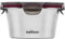 CANDL Cuitisan (Flora) recipiente hermético de acero inoxidable con tapa de clip, apto para microondas y horno, recipiente para alimentos, EC7-SR04, redondo (Ø12,5cm x 7,1cm / 410ml)