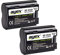 ayex NP-W235 Akku 2er Set Passend für zB. Fujifilm XT-5 X-T4 X-T3 GFX100S X-H2 X-H2S Leistungsstark längere Laufzeit 2250mAh
