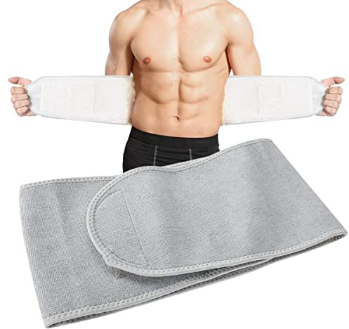 Fascia Lombare Supporto Schiena Uomo Donna, Fasce Lombari per Mal di Schiena Cintura Lombare di Sostegno Rete Traspirante per attività Sportiva Misura Universale Regolabile (grigio)