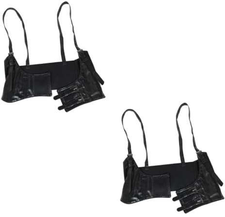 OATIPHO 2 Stücke Valentinstag Hochzeit Goth Gürtel Schmuck Goth Gürtel Unterbrust Geschirre Mode Stil Taille
