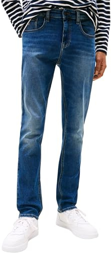 Tommy Jeans Uomo Jeans Scanton Slim Fit, Blu (Denim Dark), 28W/30L