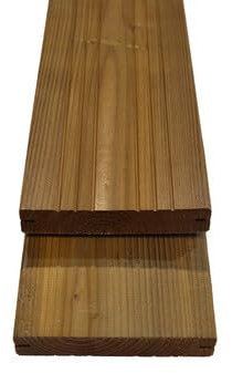 Lame terrasse Douglas - L. 250 x l. 14 cm x Ep. 27 mm - cl. 3 - Marron