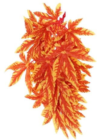 SUPVOX Simulated Aquatic Plants for Reptile Terrarium and Fish Tank Decoration Faux Vines and Artificial Plant Ornament for Aquarium and Reptile Habitat