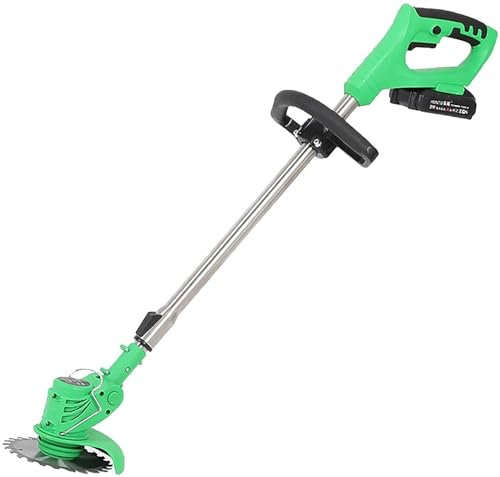 LKYLGYU Cortadora de césped, Cortasetos, Herramienta Multifuncional para jardín, inalámbrica, podadora, bordeadora Extensible, para jardín, Color, 21 V