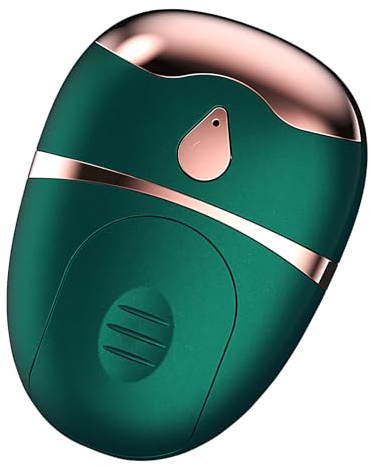 Niesel Masseur pour les yeux avec chaleur et refroidissement, appareil de massage facial et oculaire, vibration avec spray portable 2 modes, outil pour soulager les sacs et raffermir