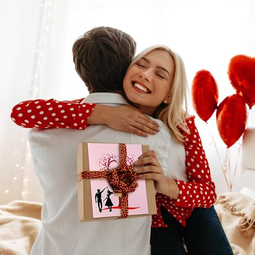 Hochzeitskarte Pop Up,Hochzeitskarten 3D Liebesbaum,pop up karte hochzeit mit Grußkarte und Umschlag,Geeignet für Hochzeitstage, Jubiläen, Hochzeiten,Valentinstag