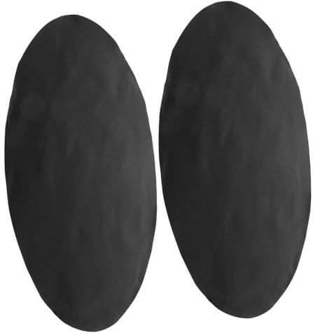 Artibetter 2 pièces Tapis BBQ Rond Réutilisable Surface de Cuisson Antiadhésive et Résistante Feu Protection Sol pour Barbecue Extérieur et Camping Tapis Polyvalent pour Grillades