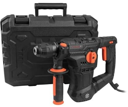Dnipro-M Martillo Perforador 1050W-4J, SDS-Plus. 3 Funciones, Antivibración, Velocidad Variable. Con Maletín BH-14S
