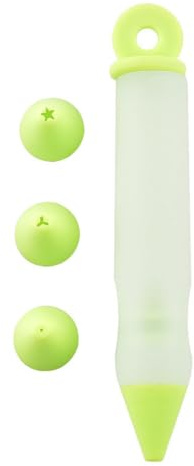 Silicone Food Writing Pen, Cake Desserts Decorating Chocolate Pen, DIY Baking Icing Piping Nozzle Tools Squeeze Cream Gun Decorative Baking Tools for Cookie, Cake Icing Tools