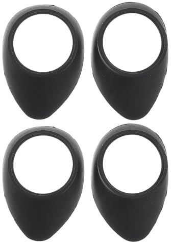 DIYEAH Accessori per Microscopi e Telescopi 4 Pezzi da 29-33 Mm Protezioni Oculari in Gomma Morbida Antiriflesso con Coprioculari per Osservazione Astronomica e Scientifica