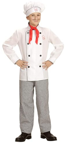 W WIDMANN MILANO Party Fashion - Costume bambino chef, chef stellato, professione, costumi in maschera