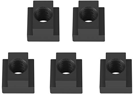 5 stücke Black Oxid Finish T Slot Muttern M16 Fäden passen in T-Slots in Werkzeugtischtabellen Großhandel DUO ER