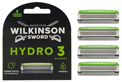 Wilkinson Sword Hydro 3 hudskydd rakblad för män