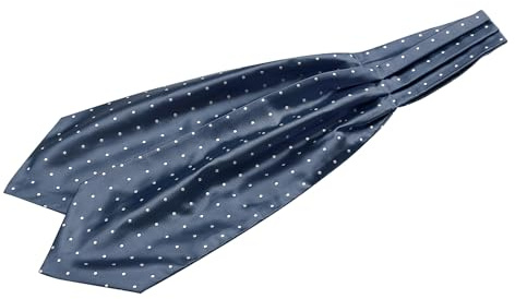 Allegra K Herren Polka Dots Cravat Tie Ascot Self Tie Cravat Scarf