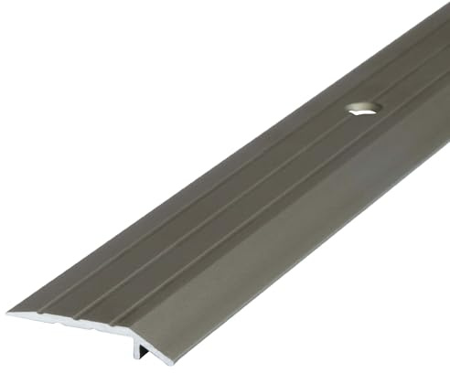 Dalsys övergångsprofil höjdkompensation 3,5 mm 180cm x 30mm för skruvning inkl. fästmaterial, tillverkad av aluminium, champagne
