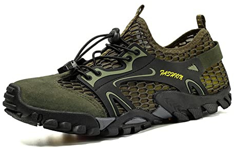 Morbuy Sommer Strandschuhe Badeschuhe Damen Herren Barfußschuhe Fitnessschuhe Wasserschuhe Aquaschuhe Barfuß Schuhe Schnell Trocknend Schwimmschuhe für Outdoor