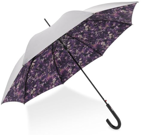 Knirps Damen Stockschirm T.760 Automatik mit UV- und Hitzeschutz Feel - Purple