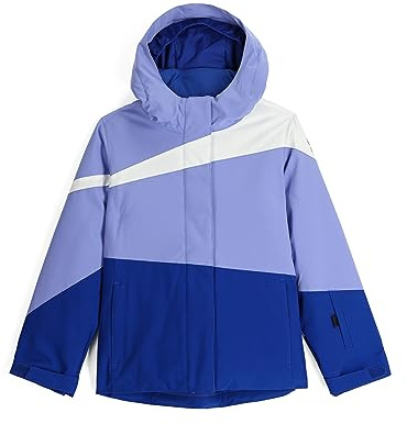 Spyder Zoey - Chaqueta de esquí Ropa Nieve para Niña, Talla 140, Color Azul Eléctrico, 140