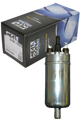 MEAT & DORIA 76034/1 Benzinpumpe elektrisch Kompatibel mit BMW 3 Limousine E36 0010917101 002024398 06309413306 | 76034E passend für Ritmo
