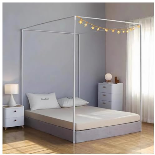 HotcoS Betthimmel Rahmen King Size Betthimmel Rahmen Post Betthimmel Pfosten Betthimmel Pfosten Für Bett Full Size Bett Betthimmel Rahmen Pfosten,Full