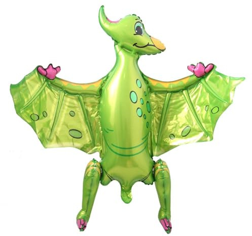 Dino Luftballons Stehend, Dino Ballon 3D, Folienballon Dino Stehend, Dino Ballon Groß, Dinosaurier Ballon, 3D Folienballon, für Dinosaurier-Mottopartys, Kindergeburtstage, Babypartys