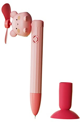 SEWACC Summer Essential Portable Small Fan Writing Ergonomic Design Cool for Boys and Girls Adults Handheld Writing Tool