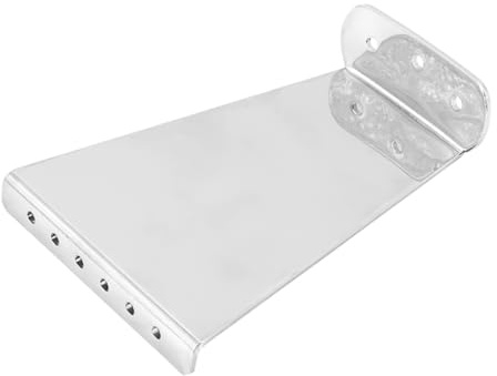 VICASKY Guitar Bridge Tailpiece Strings Metallischer Saitenhalter Für Jazz Gitarre Einfacher Austausch Design Robust Und Langlebig Für Akustische Und Elektrische Geeignet