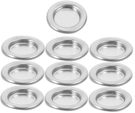PRETYZOOM 10stücke Räucherstäbchenhalter Aus Aluminiumlegierung Räucherkegelschale Für Bürodekoration Dekorativer Halter Für Weihnachtsdekoration Praktische Metall-Schale Für Räucherzubehör