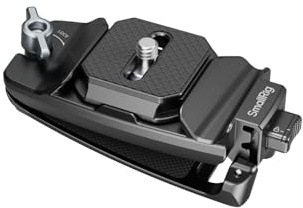 SMALLRIG Camera Clip with Plate, Quick Release System for Sony, for Nikon, for Fujifilm, for DSLR Action Camera, Backpack Strap Clip Kit for Arca-Swiss - 5053 | för Sony, för Nikon, för Fujifilm, för DSLR-actionkamera, ryggsäcks-remklämsats för Arca-Swiss - 5053
