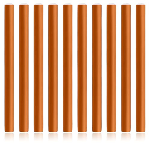 10 Pack Flexi Rods Curling Rods Heatless Curlers Foam Hair Rollers 1.4cm