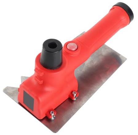 MasYosh Truelle électrique, Outil de Plâtrage Vibrant avec Conception de Vibration Continue pour Niveler les Carreaux et le Plâtre, Vitesse de 12 000 Tr/min, Batterie Intégrée, Poignée