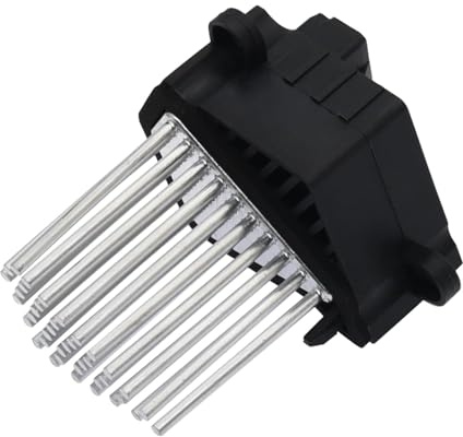 CT-CARID Resistencia del motor del soplador del calentador 64116923204 Replcement para E46 E39 X5 X3 323Ci 323i 325Ci 325i 530i 1997-2006 Resistencia de etapa final