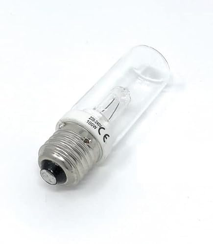 Q-MAX E27 Halogenlampe Ceramik 100W 240 Volt Klar Ersetzt 64401