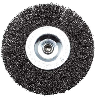 Ersatz-Fugenbürste Metall Ø11cm passend für Grizzly Tools Akku Reinigungsbürste ARB 2040-2S