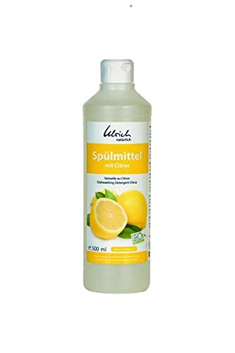 Spülmittel Citrus flüssig 500 ml - Neue Rezeptur Ulrich natürlich